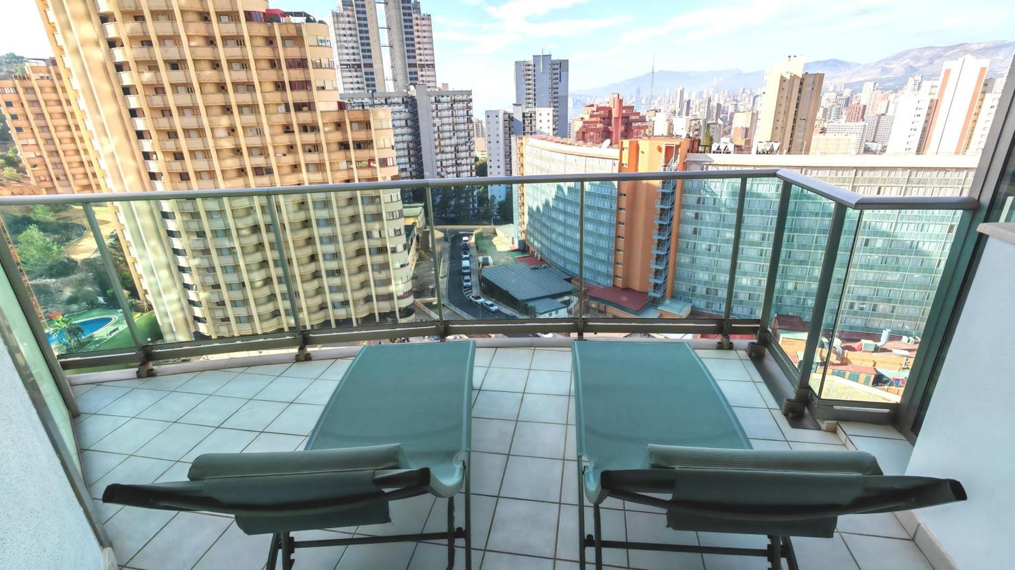 Skyline 5 Apartment With Private Balcony And Nice Views Бенідорм Екстер'єр фото