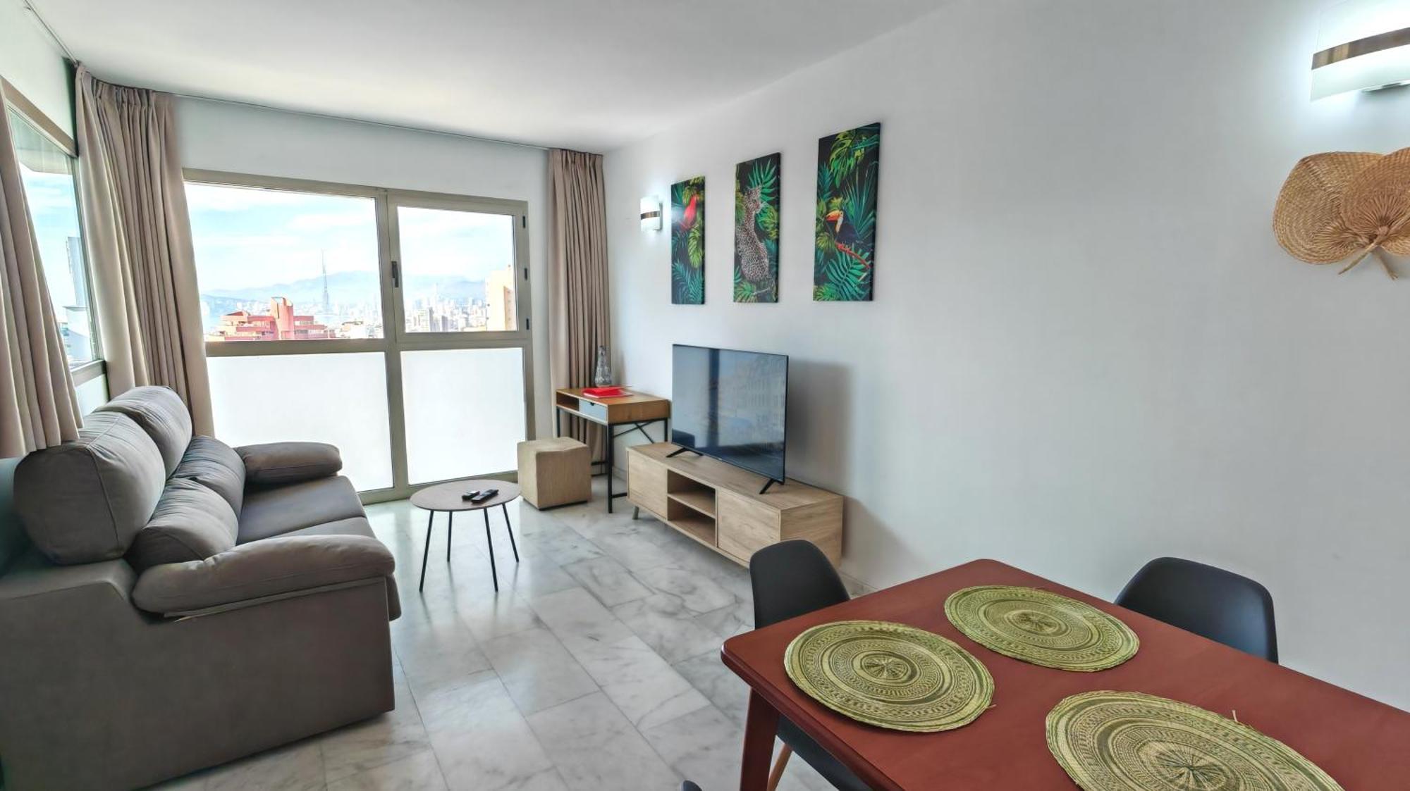 Skyline 5 Apartment With Private Balcony And Nice Views Бенідорм Екстер'єр фото